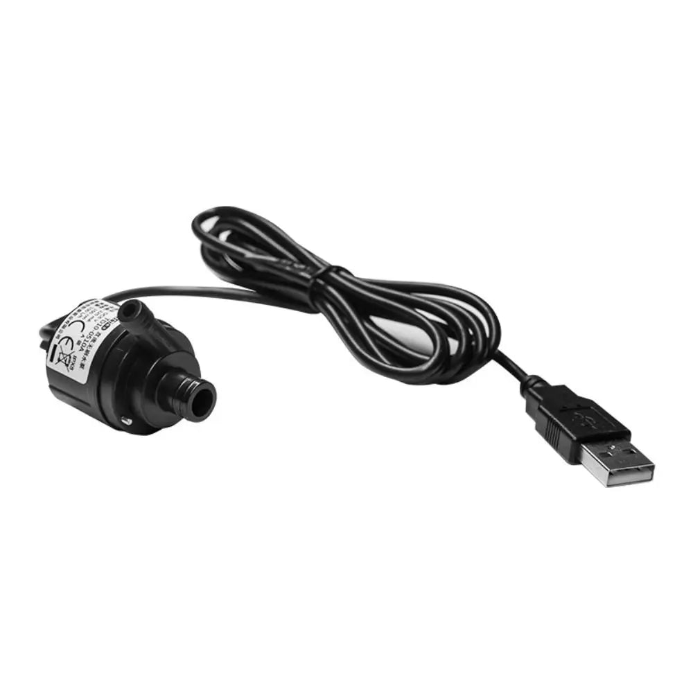 Brushless Motor Water Pump Energy Efficient Ceramic Shaft Aquarium Pump Silent Operation Amphibious Design for 2w/0.5w Vue