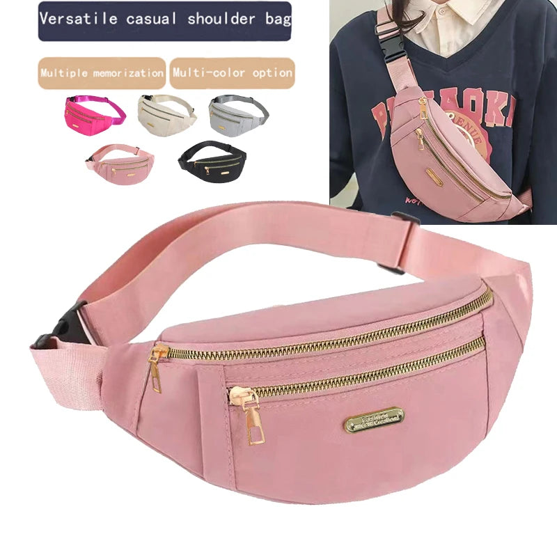 Neutral Bags Men's Women's Waist Suitable Business Trips Tourism