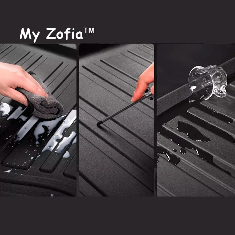 Geely Geometry E 2024–2025 TPE Trunk Mat – Waterproof Liner Car Trunk Liner Vue