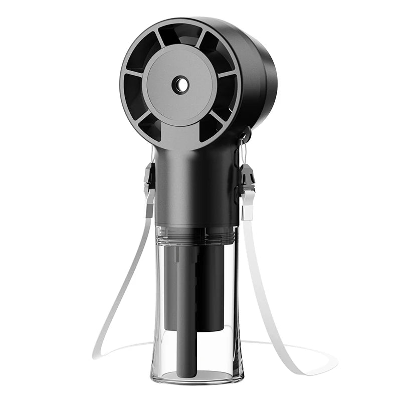 HOMEFISH Handheld Misting Fan Portable Mister Rechargeable Spray