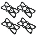 Silicone Phone Mount X Holder Rubber Strap Security Bands Universal Motorcycle Bike Phone Mount Accessories Web Grip Vue 4pcs