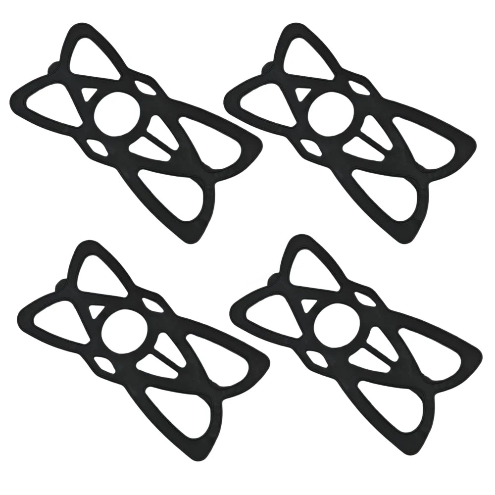 Silicone Phone Mount X Holder Rubber Strap Security Bands Universal Motorcycle Bike Phone Mount Accessories Web Grip Vue 4pcs