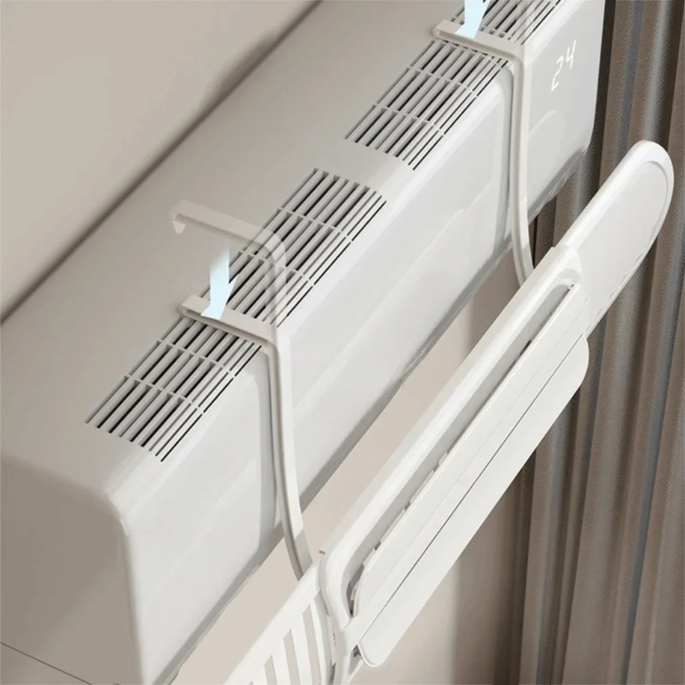 Universal Hanging Air Conditioning Wind Shield Telescopic Anti Direct Blowing Air Conditioning Guide Cover Wind Guide Cover Vue