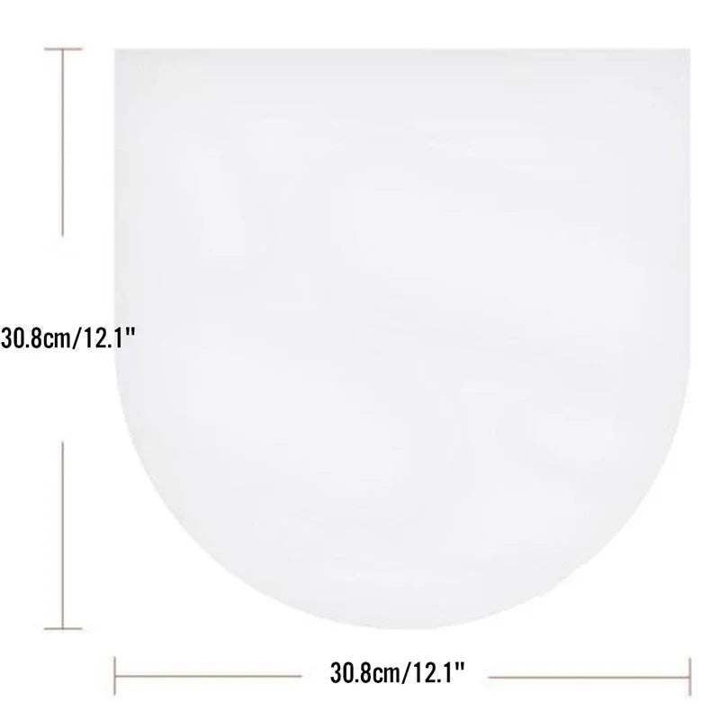 50PCS 12 inch Vinyl Record Protecter LP Record Plastic Bags Anti-Static Record Sleeves Outer Inner Plastic Clear Cover Container Vue