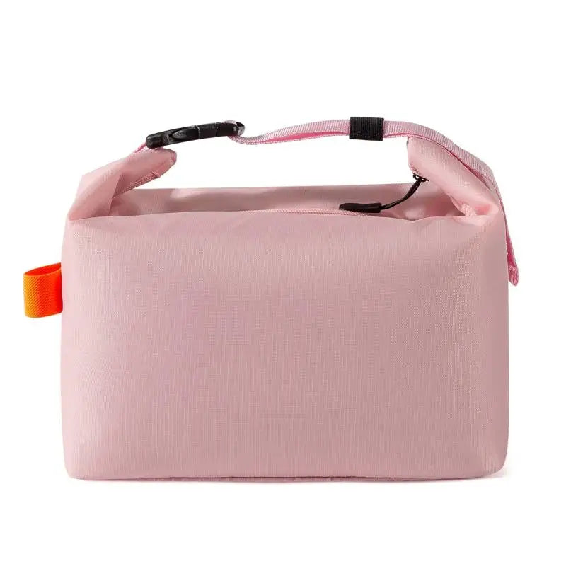 Insulated Lunch Bag Solid Color Aluminum Foil Rice Bag Meal Pack Ice Pack Portable Dinner Picnic Food Storage Handbag〔CC11〕 Vue A1