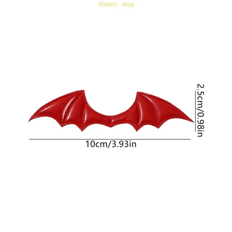 PU Leather Demon Wings Costume Accessories – 10pcs Set Costume Accessories Vue