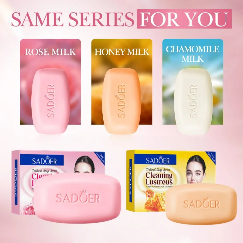 100g Milk-Based Handmade Soap, Easy to Rinse Off, Deeply Cleanses Skin Impurities, Provides a Refreshing Oil-Control Effect, Leaving Skin Clean, Smooth, and Not Dry. Long-Lasting Pleasant Fragrance - Home Care. Vue
