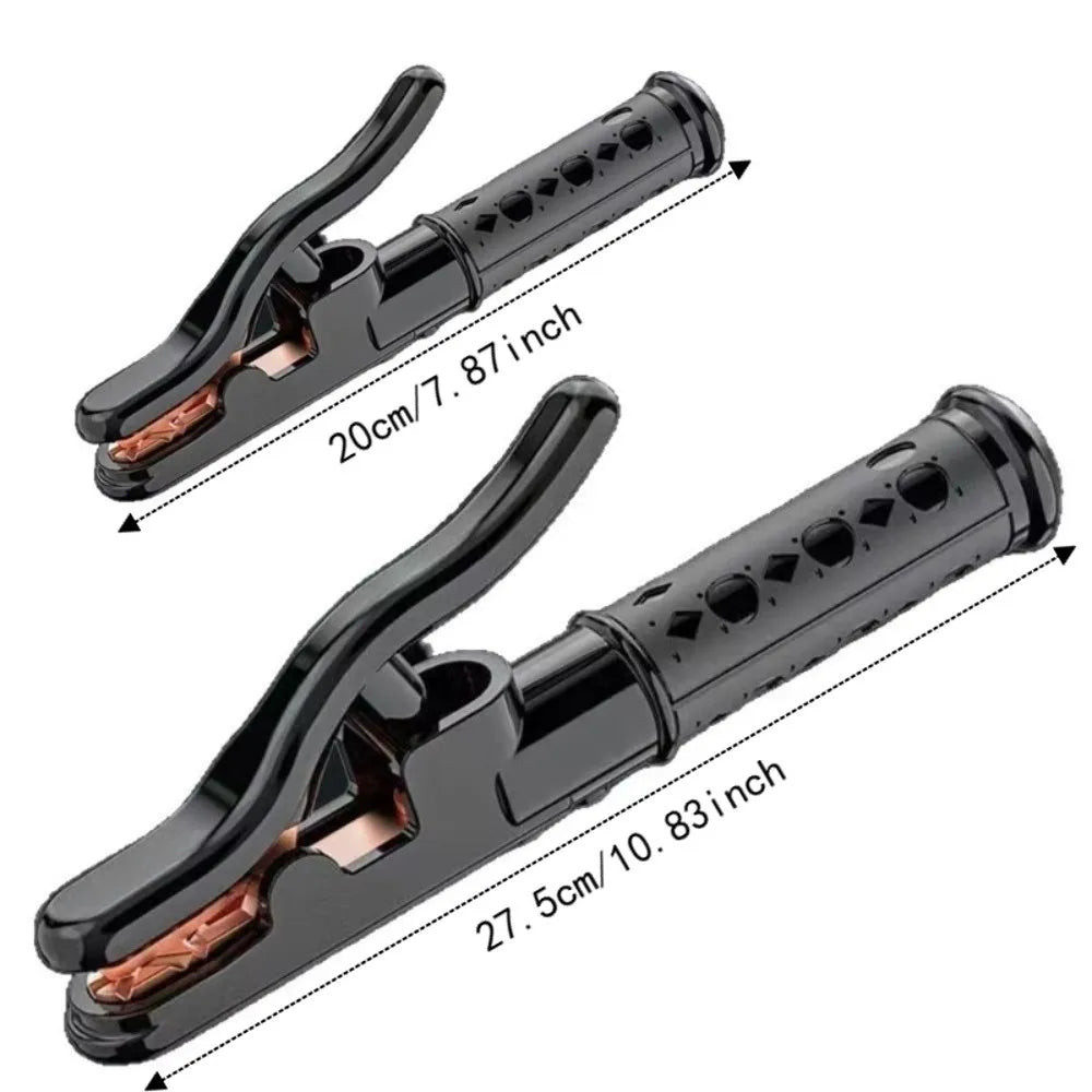 Copper Cable Welding Electrode Holder Heat Resistant High Temperature Welding Clamp Anti-Scalding Stable Electrode Holder Vue