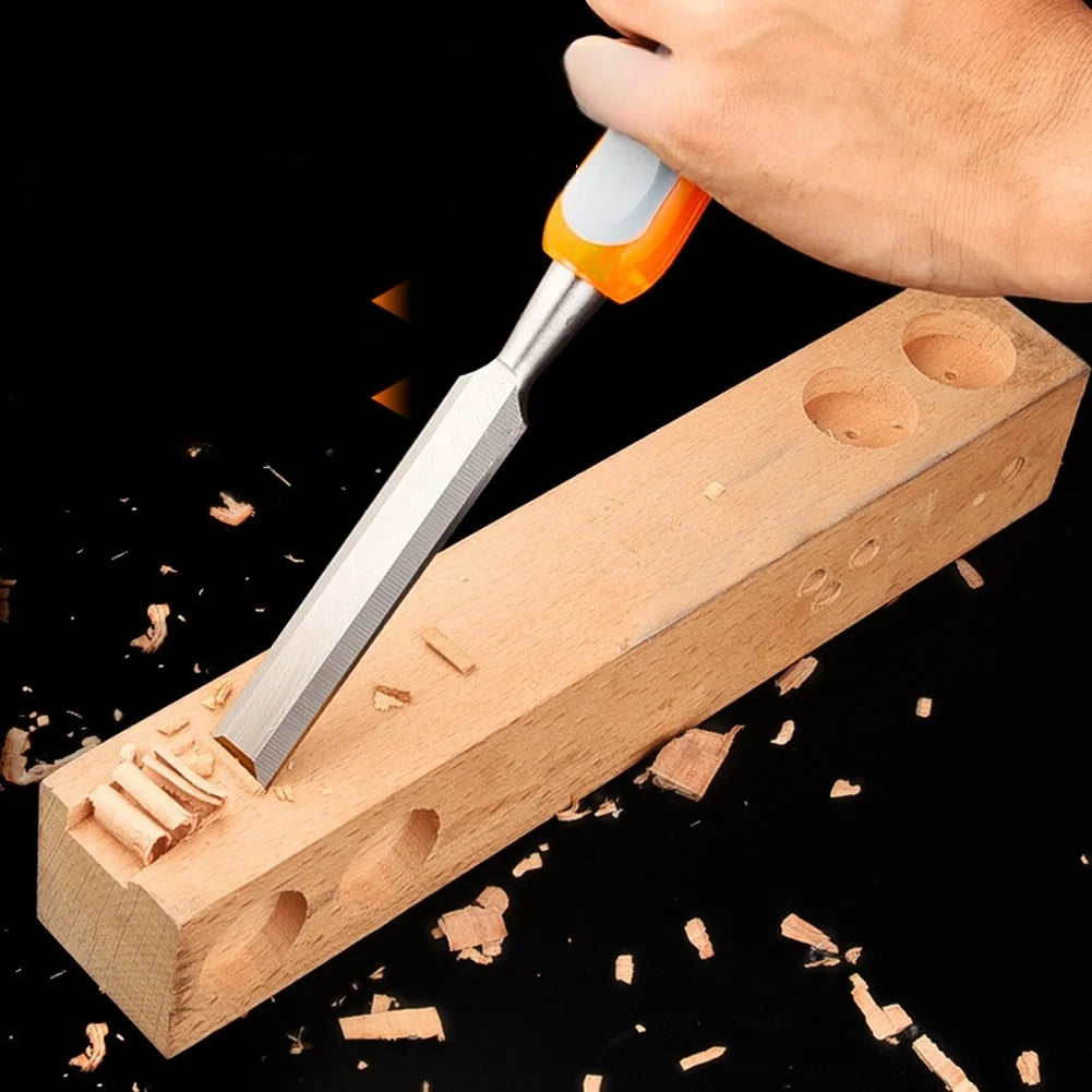 Wood Chisel Set – CrV Steel Carving & Carpentry Chisels Wood Chisel Set Vue