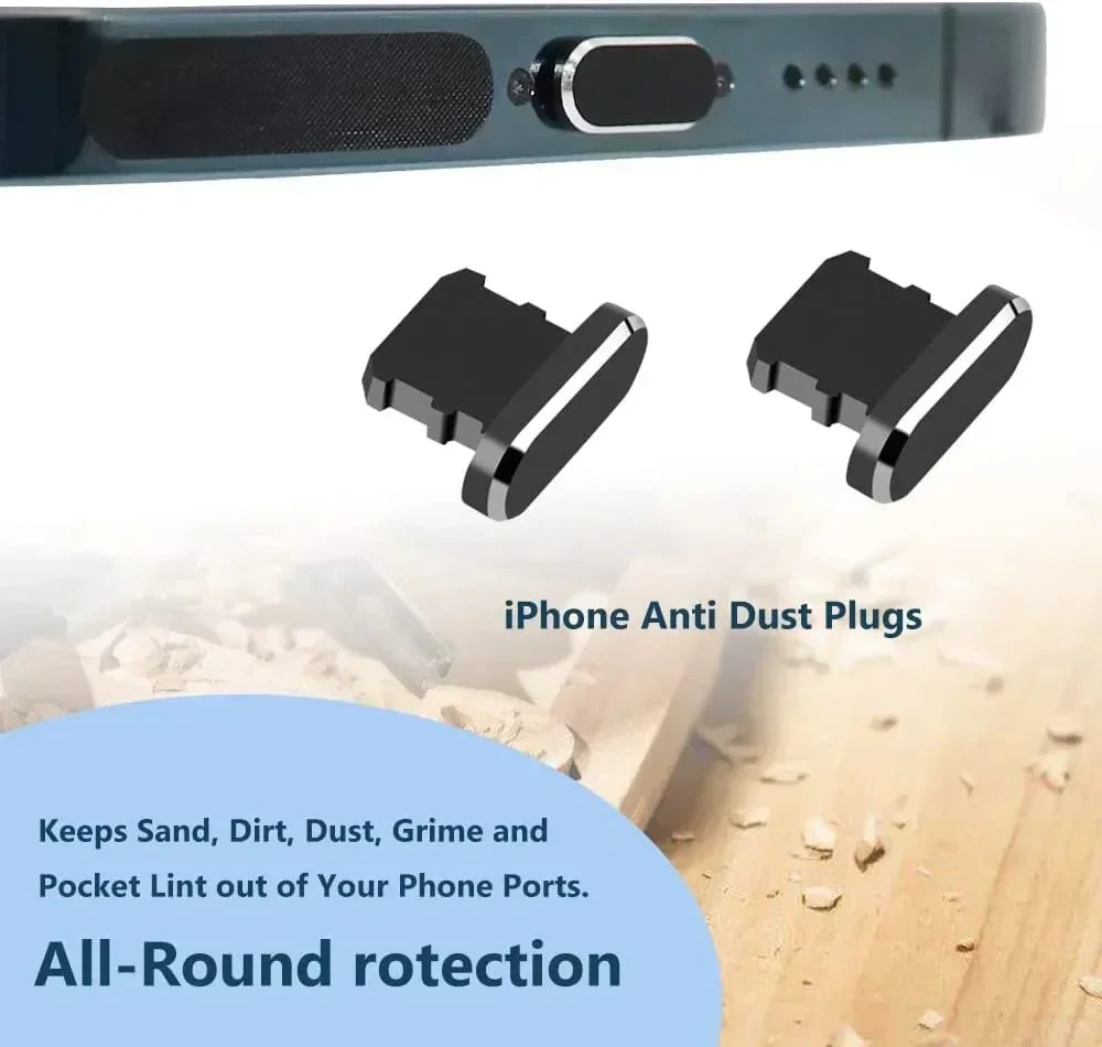 Mobile Phone Speaker Charging Port Cleaning Set Dust Plug for iPhone 16 15 14 Earphones Clean Kit Brush for Samsung Xiaomi Vue