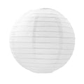 Party Decoration DIY Lamp 10/15/20/25/30/35/40cm Mid Autumn Chinese Paper Lamp Hanging Lantern Ball Paper Lantern White Lantern Vue 30cm 12inch