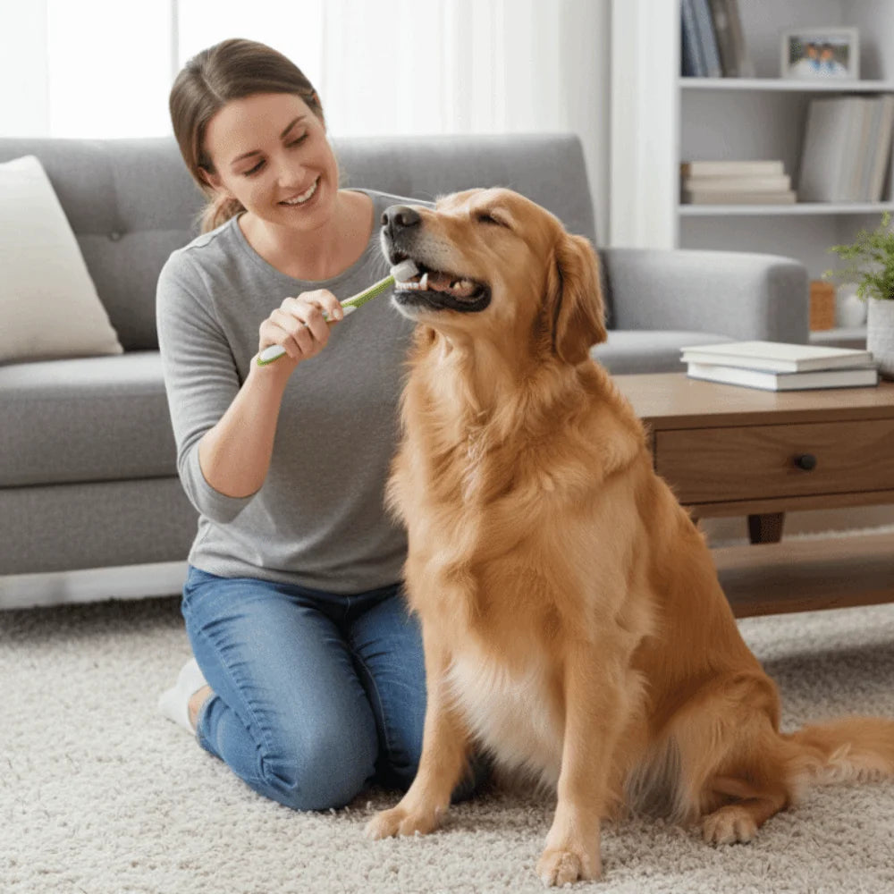 2pcs 360 Degree Cleaning Dog Toothbrush Micro Head Soft Hair Bristles Teeth Cleaning Brush Bite Resistant Cat Toothbrushes Vue