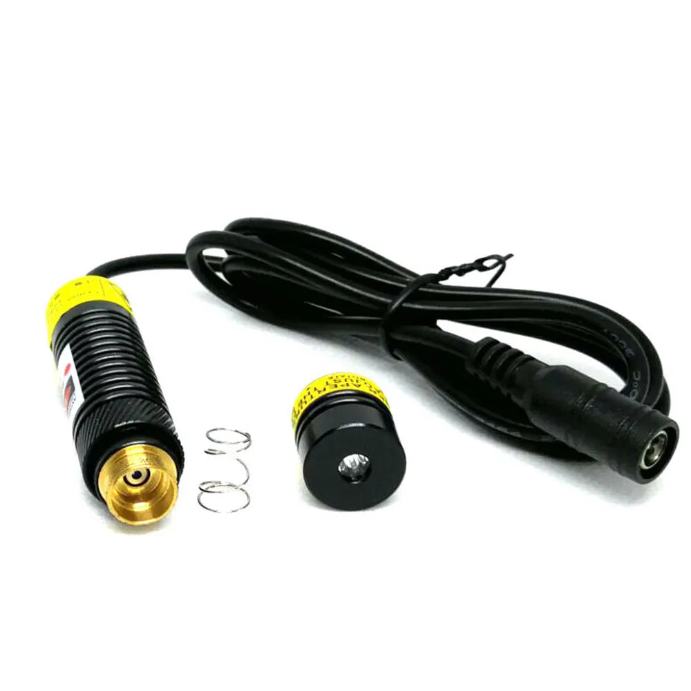Adjustable 648nm 650nm Red Laser Diode Module 50mw 100mw 200mw 5V Power Adapter 16*68mm Vue