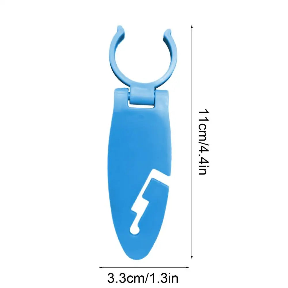 2PCS Paddle Board Clips Expandable Fixing Clamp for SUP Water Sports Fastener Clip for Women Men Boys Girls Youth Kayak Canoe Vue Blue