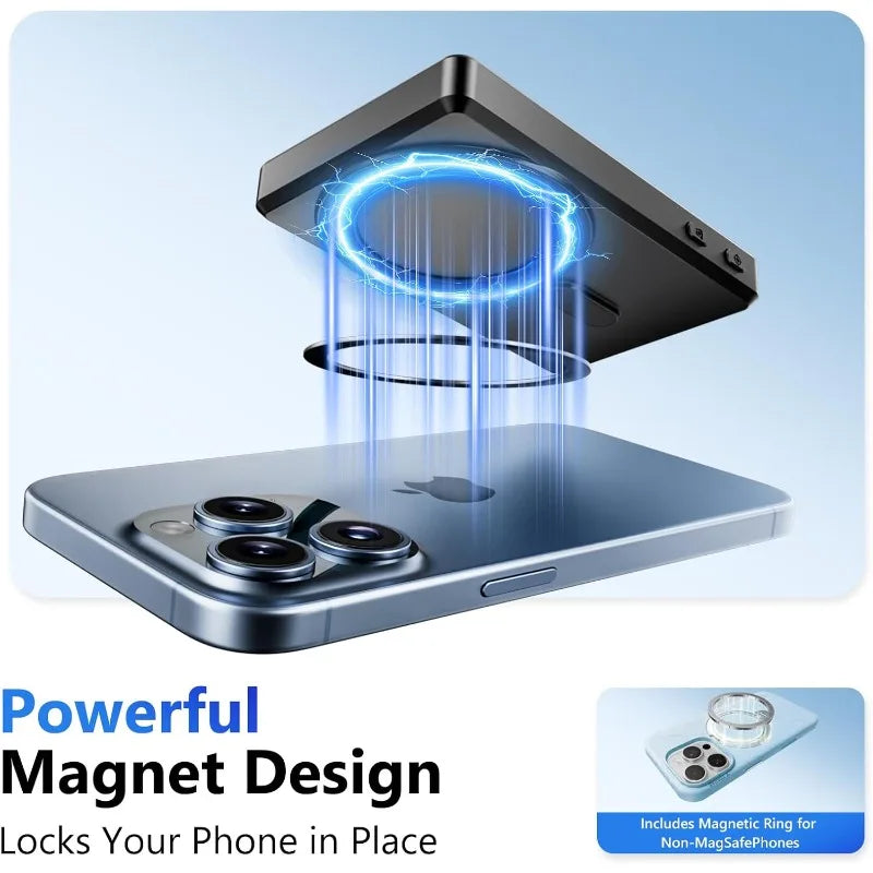 Selfie Monitor Screen Magnetic Back Camera Monitor Built-in Bluetooth 1500mAh Battery for Solo Shooting Vlogging Live Streamin Vue