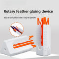 Bow Arrow Fletching Jig Clear Scale Arrow Vanes Adhesive Tool Rotatable Fletching Fixture Archery Shooting Arrow Accessories Vue Default Title