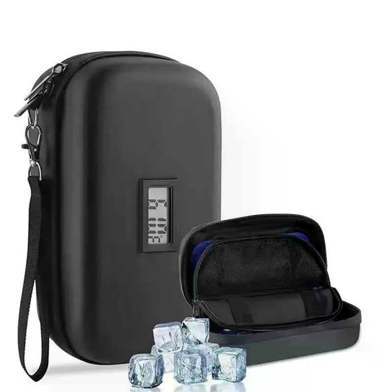 Waterproof Insulin Cooler Travel Bag Portable Medicine Organizer Diabetic Insulin Cooling Case Outdoor Storage Carrier Supplies Vue