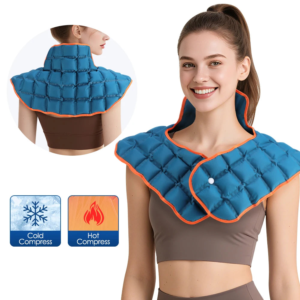 Large Hot & Cold Compress Mat 58x35cm – Reusable Ice Pack Hot Cold Compress Mat Vue TYPE C for Shoulder 1PC Australia