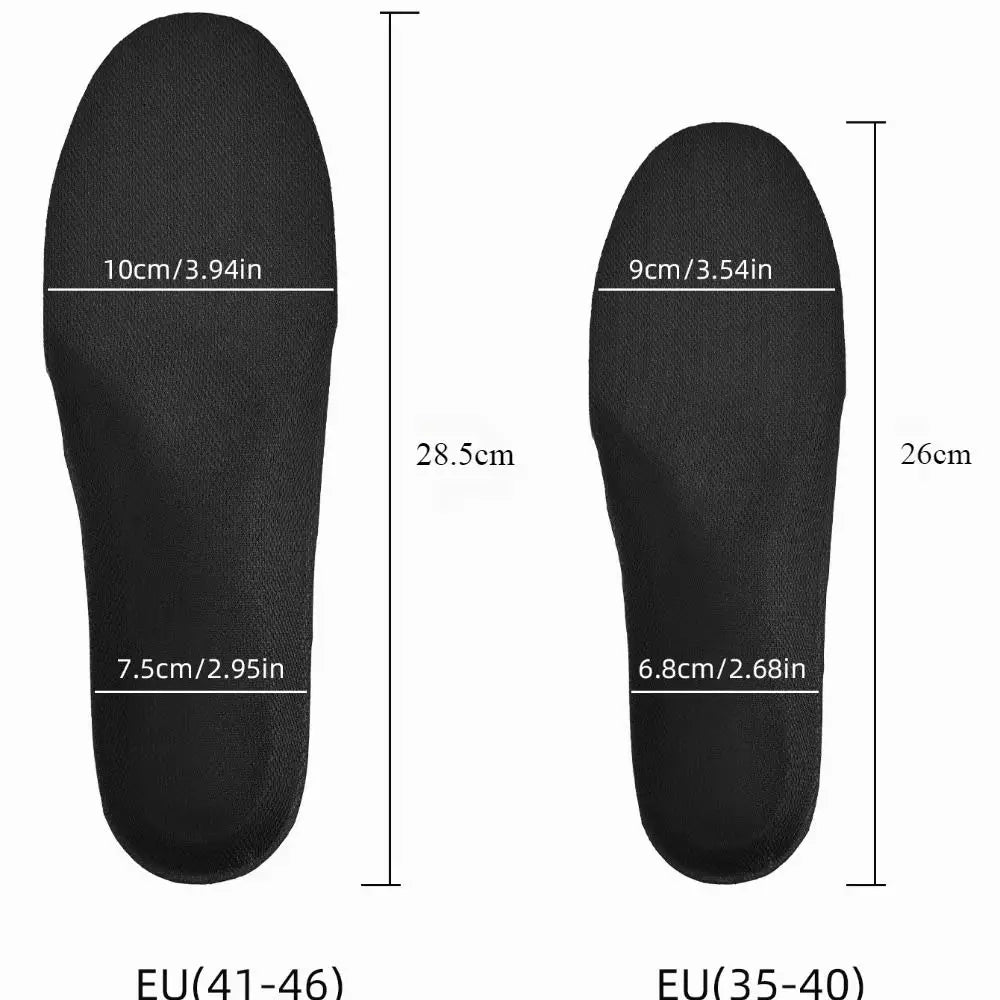1 Pair Gel Material Sports Running Insoles Soft Elastic Orthopedic Support Orthotic Inserts Shock Proof Comfort Cushioning Vue