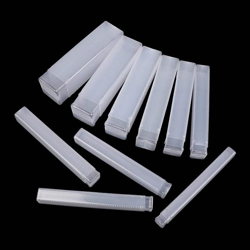 5Pcs Drill Bit Milling Cutter Storage Box Square Telescopic Packaging Case For Cutting Tools Vue