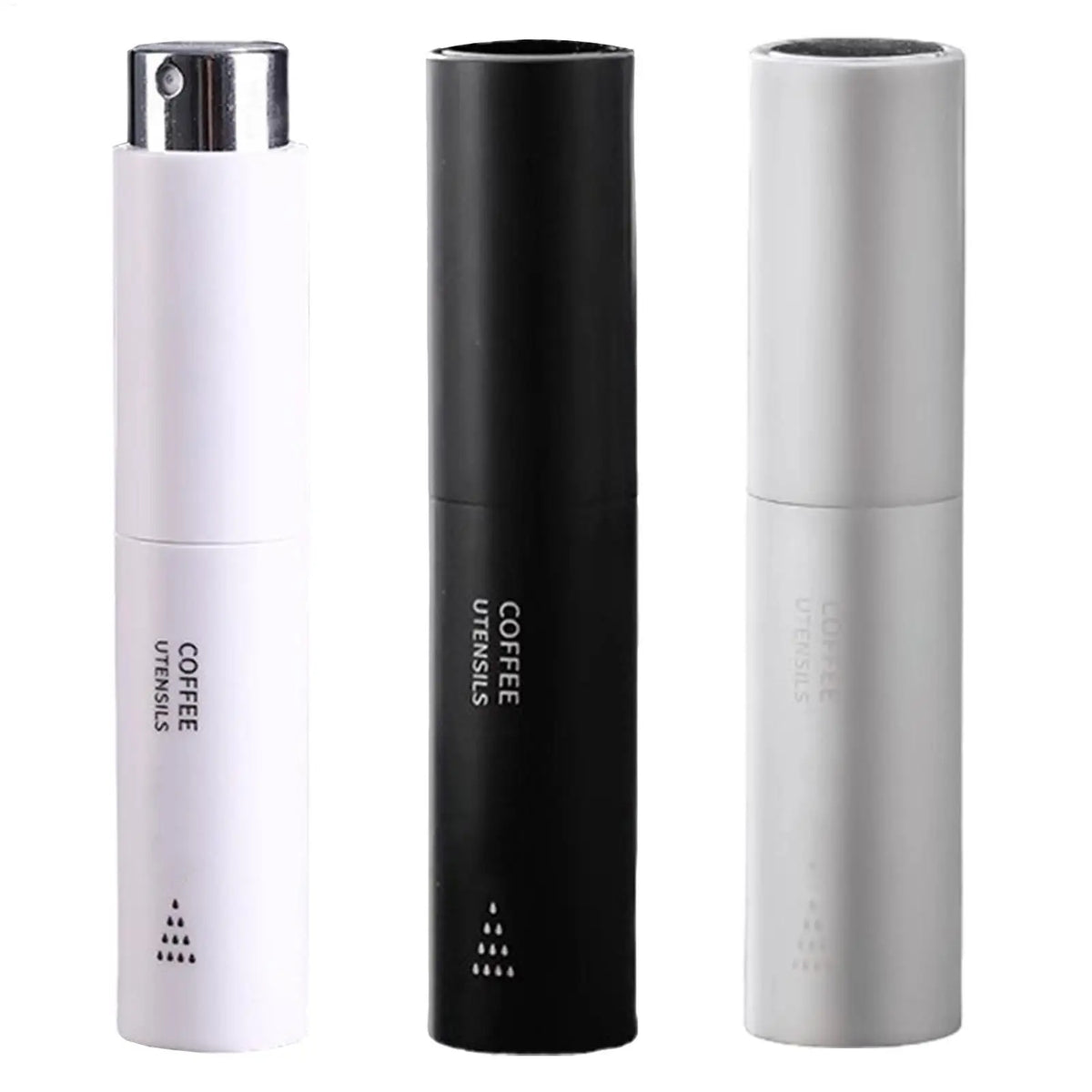 2.3x11.5cm Coffee Bean Spray Bottle Anti-flying Powder Anti-static Glass Liner Coffee Bean Spray Bottle Portable Water Atomizer Vue