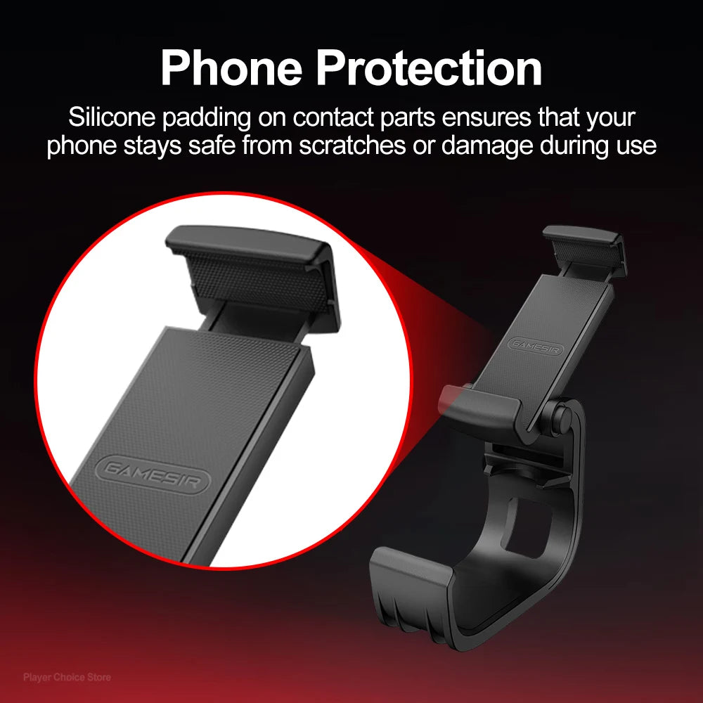 GameSir Gamepad Mobile Phone Clip Stand for Nova Lite Nova 2 Lite Super Nova Controle Foldable Design Fit Width 75-102mm Vue