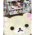 Rilakkuma Plush Floor Mat Soft Cartoon Cute Korean Bedside Rug Cozy Bedroom Carpet For Kids Teens Women Home Birthday Gift Vue 60x117cm A