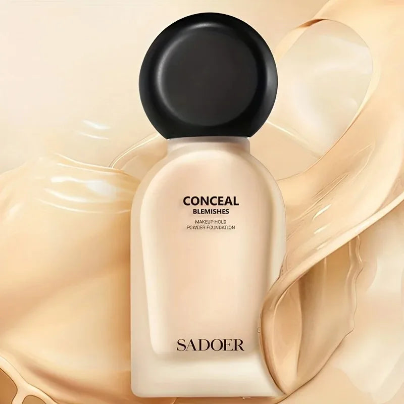 50ml Light-Sensing Concealer Long-Lasting Foundation, Natural Oil Control, Refreshing and Water-Resistant, Concealing, Matte Finish, Skincare Product Vue