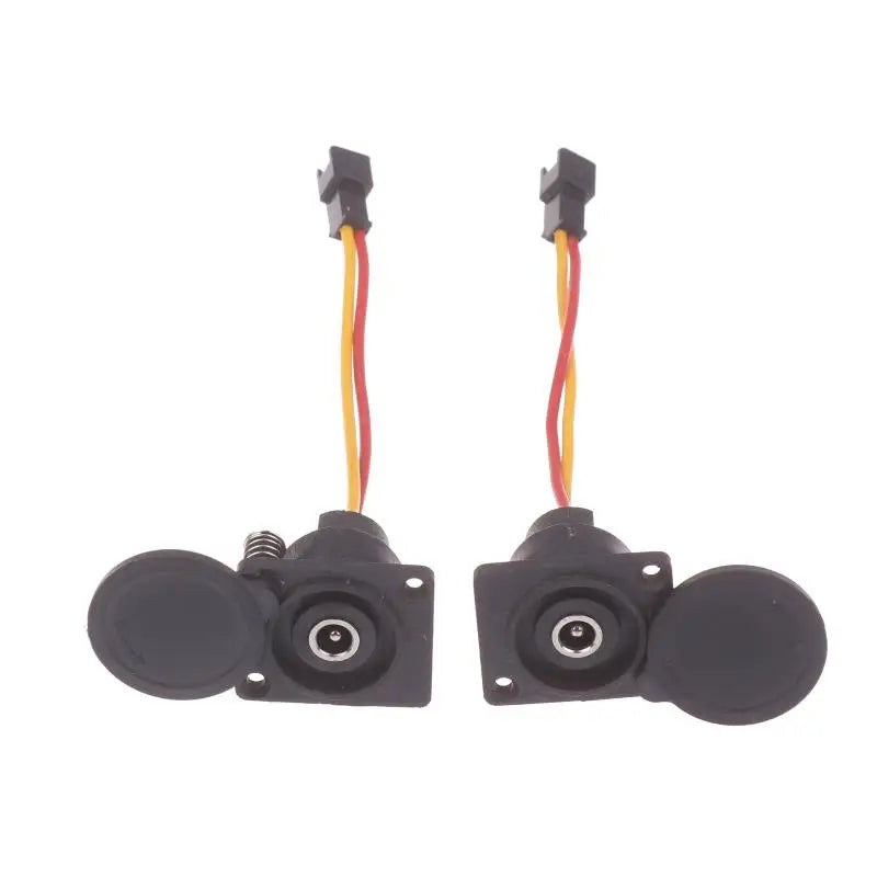 Electric Bike Charging Plug DC2.1 2.5 for 36V 48V Li ion Battery Round Shape Quick Attach Combo for Cycling Enthusiasts Vue