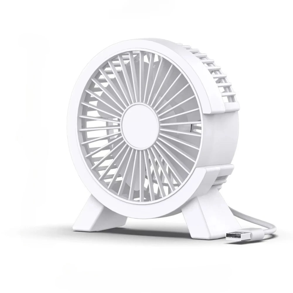 Mini Handheld Fan Portable USB Rechargeable with LED Display Powerful Cooling Breeze Heatstroke Relief for Outdoor Sports Office Vue White A