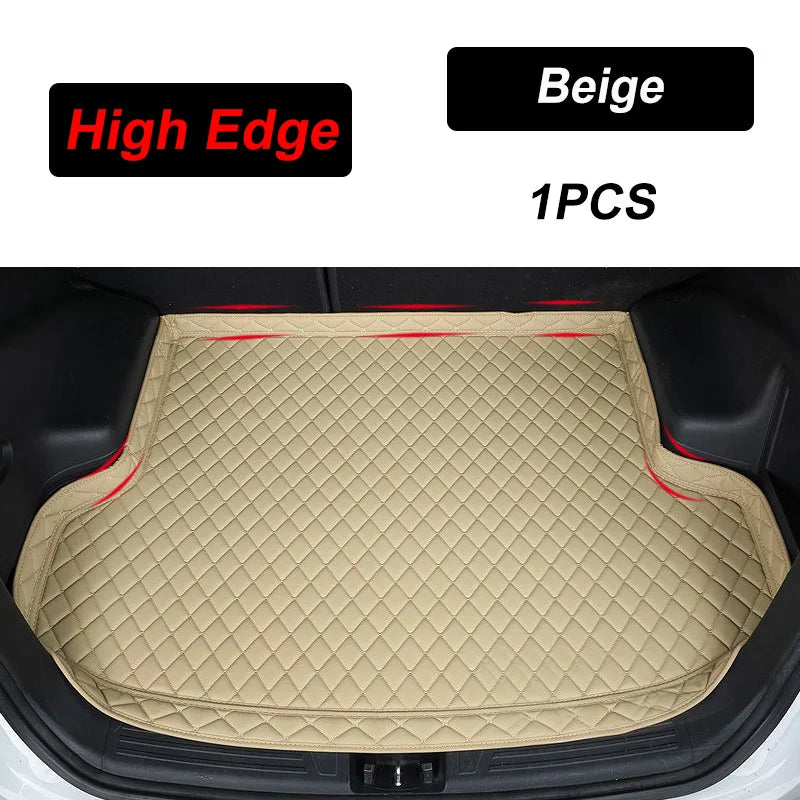 Leather Trunk Mat Land Rover Defender L663 110 5-Seat 2020–2026 Cargo Trunk Liner Vue High Edge 5-seats 5-doors