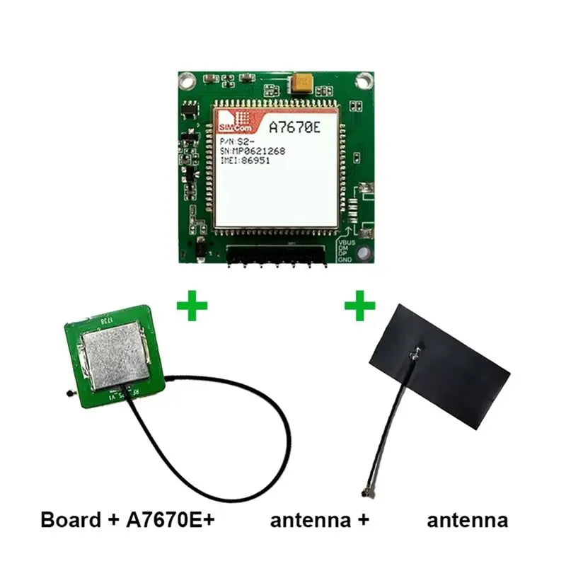 Hot-Simcom A7670E FASE Development Board LTE Location Module Kit Vue