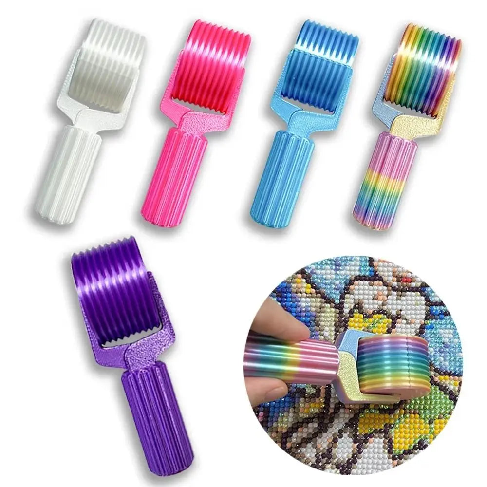 2Pcs Colorful Point Drilling Tool DIY Detachable Diamond Painting Tool Craft Tool Portable Diamond Painting Roller Vue
