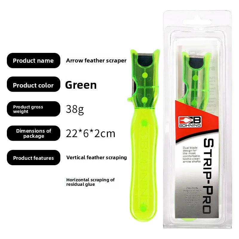 Archery Accessories Arrow Fletching Stripper Vanes Remover Knife Fit Carbon Hybrid Aluminum Fiberglass Arrow Vue