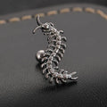 Silver Centipede Bracelet Earrings Y2K 1Pc Fashion Jewelry Chic Design for Vacation Travel Accessories Vue A4