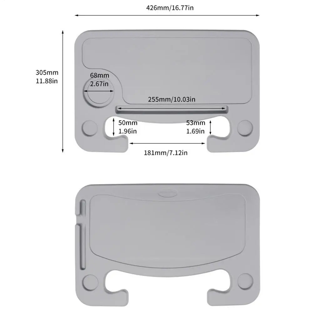 Car Steering Wheel Desk Tray – Laptop, Dining & Work Table Car Steering Wheel Desk Vue B