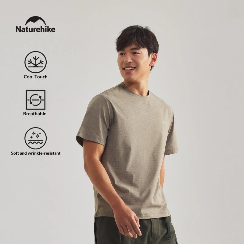 Naturehike Breathable Cooling Knit T-Shirt | Men & Women Outdoor Cooling T-Shirt Vue