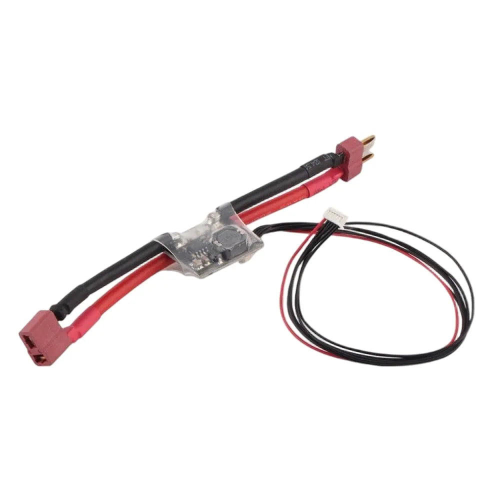 2-6S LiPo Power Module Voltage Current Power Meter 5.3V 3A Output with Heat Shrink Tube for Multirotor Flight Controller Vue