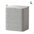 Large Capacity Clothes Storage Bag Organizer With Reinforced Handle For Blankets Bedding Foldable With Zipper Storage Bag Vue L
