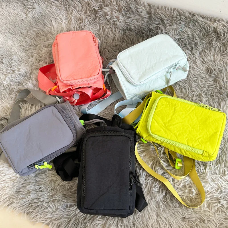 Minimalist Nylon Crossbody Bag for Women – Phone Shoulder Bag Crossbody Shoulder Bag Vue