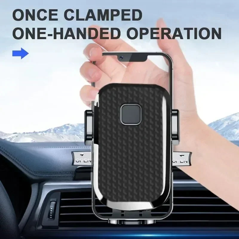 Universal Car Phone Holder Air Vent Clip Universal Mobile Phone GPS Stand Support In Car Mount Adjustable Auto Bracket Vue