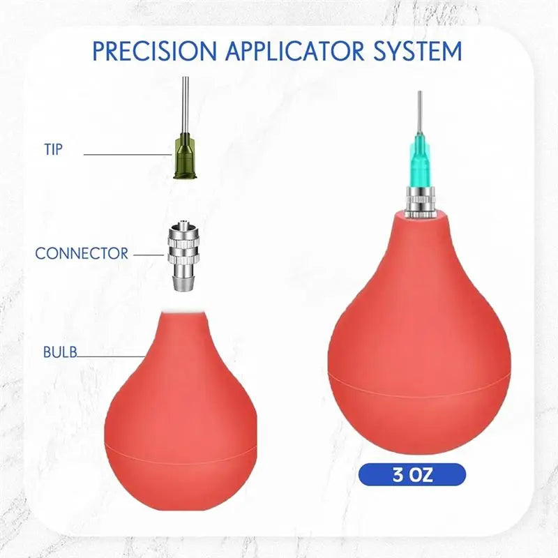 ABKW-Pottery Tools Supplies Precision Applicator Precision Tip Applicator 3Oz Clay Tool Set For Pottery Glaze A Vue