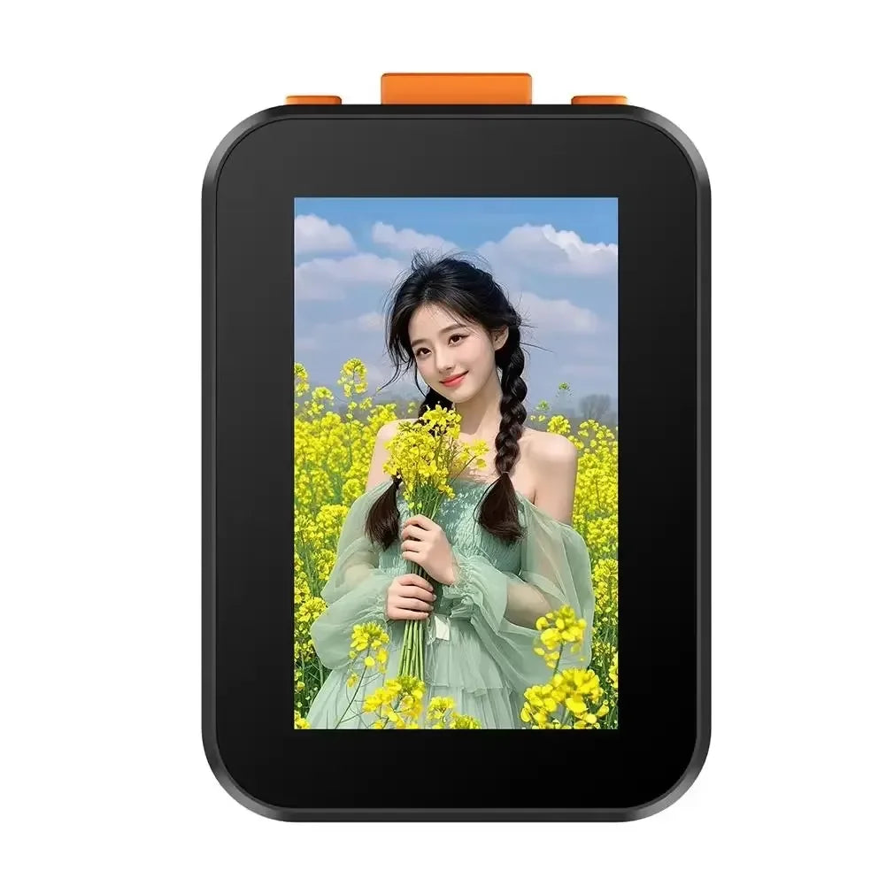 RK-X40H Wireless Selfie Monitor Screen For Universal Mobile Phone 850mAh Mini Audiophile Version Of The Self-timer 2025 New Vue black