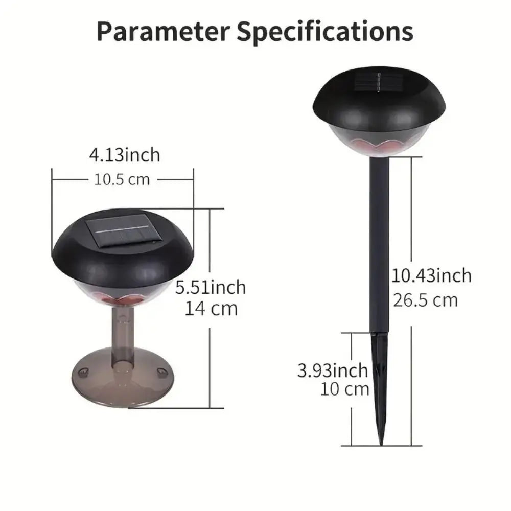 IP65 Waterproof Solar Garden Light Auto On/Off LED Light Solar-Powered Projection Light Projection Light Solar Powered Vue