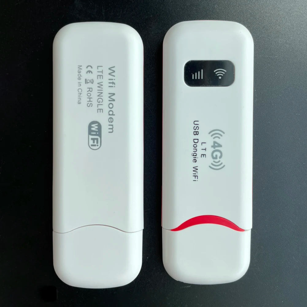 4G Modem LTE Wireless USB Dongle Mobile Broadband 150Mbps Network Modem SIM Card WiFi Router Hotspot Pocket WIFI Router for Home Vue