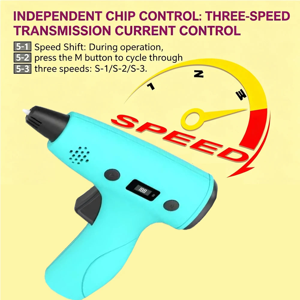 3D Printing Pen Type-C Adjustable Speed LCD Display DIY Graffiti Pen for Kids Teens PLA ABS 3D Art Craft Birthday Gift Boy Girl Vue