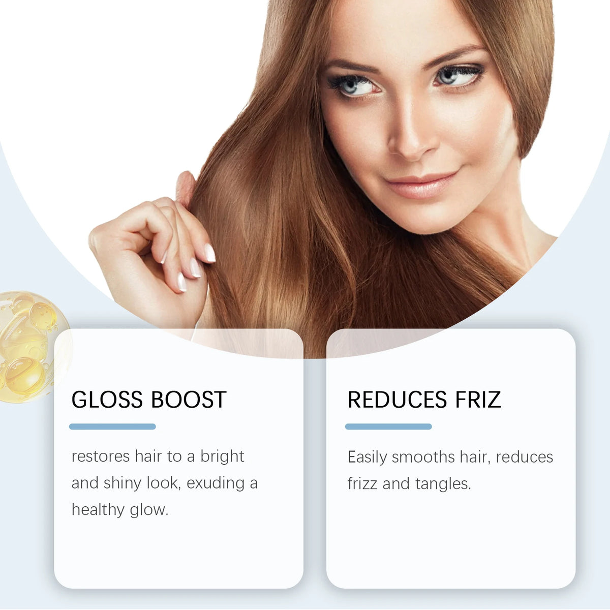 Leave-In Hair Conditioner: Lightweight Formula, Improves Dry and Frizzy Hair, Leaves Hair Smooth, Refreshing and Nourishing Vue