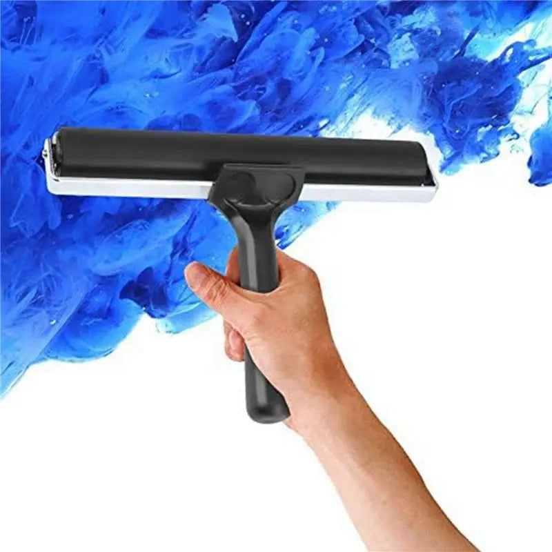 ABKW-5Pcs 8-Inch Rubber Roller, Brayer Roller Brush For DIY Art Craft Painting, Print, Printmaking, Ink And Stamping Vue