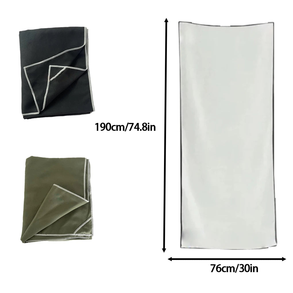 Oversized Magnetic Quick-Dry Microfiber Beach Towel | Foldable Microfiber Beach Towel Vue