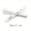 Double Sided 100/180/240 Grit Nail Files Emery Board Manicure Pedicure Tool And Nail Buffering Files Vue Straight 180 240